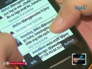 Saksi: Bilang ng text message na ipinapadala kada araw, bumaba ayon sa NTC