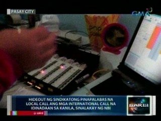 Saksi: Hideout ng sindikatong   nambibiktima sa international calls, sinalakay ng NBI