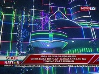 SONA: Mga naggagandahang christmas display, nakasanayan na tuwing kapaskuhan