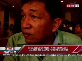 SONA: Mga negosyante, nabiktima rin umano ng Aman Futures Group