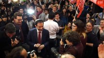 L'accueil de Benoît Hamon chez les jeunes socialistes n'a rien à voir avec ses concurrents à la primaire