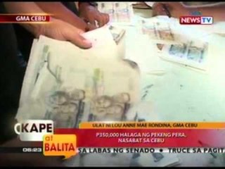KB: P350,000 halaga ng pekeng pera, nasabat sa Cebu