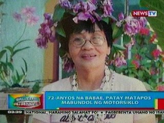 BP: 2 bus, nagbanggaan; babae, nabundol ng motorsiklo