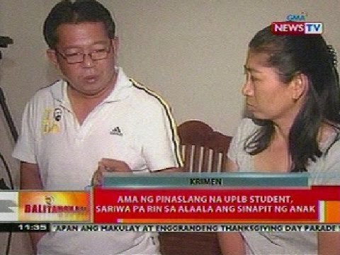 BT: Ama ng pinaslang na UPLB student, sariwa pa rin sa alaala ang sinapit ng anak
