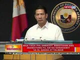 BT: Seguridad sa bansa, tiniyak ng mga otoridad sa kabila ng ulat na target ng mga terorista ang PHL