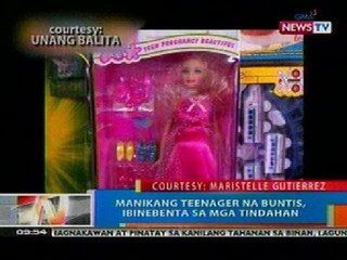 NTG: Manikang teenager na buntis, ibinebenta sa mga tindahan