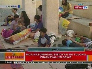 BT: Mga nasunuga sa Las Piñas, bibigyan ng tulong pinansyal ng DSWD