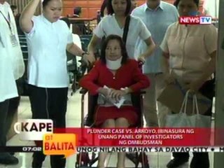 KB: Plunder case vs. Arroyo, ibinasura ng unang panel of investigation ng Ombudsman