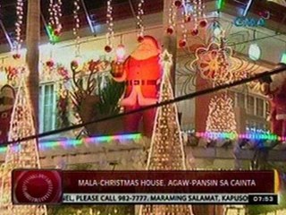 24 Oras: Mala-Chrismas house, agaw-pansin sa Cainta