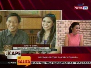 KB: Wedding special sa Kape at Balita
