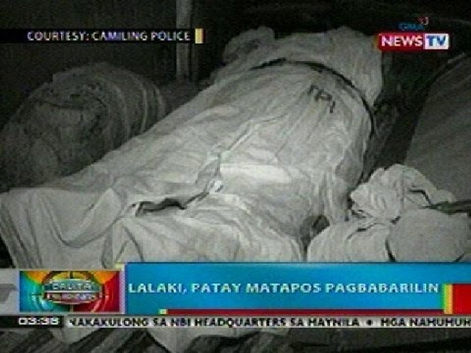 BP: Pulis, in-ambush; 2 lalaki, patay sa magkahiwalay na pamamaril