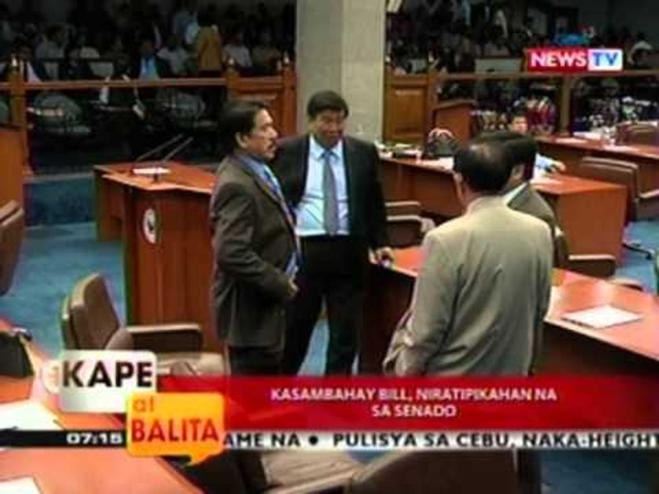 KB: Kasambahay bill, niratipikahan na sa Senado