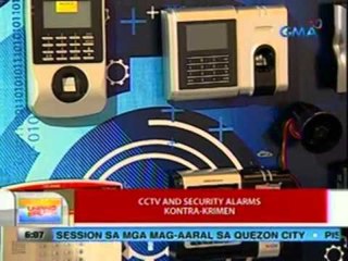 UB: CCTV and security alarms