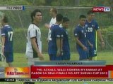 BT: Azkals, wagi vs Myanmar at pasok sa semi-finals ng AFF Suzuki Cup 2012