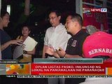 BT: Oplan ligtas pasko, inilunsad ng lokal na pamahalaan ng Parañaque