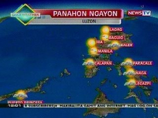 BT: Weather update as of 12:01 p.m. (Nov 30, 2012)