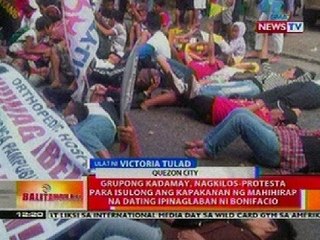 BT: Grupong Kadamay, nagkilos-protesta para isulong ang kapakanan ng mahihirap