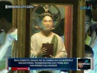 Saksi: National Thanksgiving Day para kay San Pedro Calungsod, pinaghahandaan na