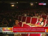 BT: Mga estudyante mula sa iba't ibang pamantasan, dumalo sa Media Students' Congress sa UP Diliman