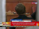 BT: Manoling Morato, binasahan na ng sakdal sa kasong plunder