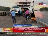 BT: Daan-daang pasahero, stranded nang kanselahin ang biyahe ng mga roro dahil sa bagyo