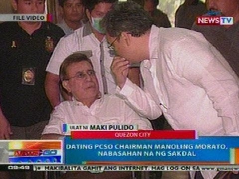 NTG: Ex-PCSO Chairman Manoling Morato, nabasahan na ng sakdal