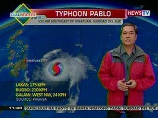 BT: Weather update as of 11:43 a.m. (Dec 3, 2012)