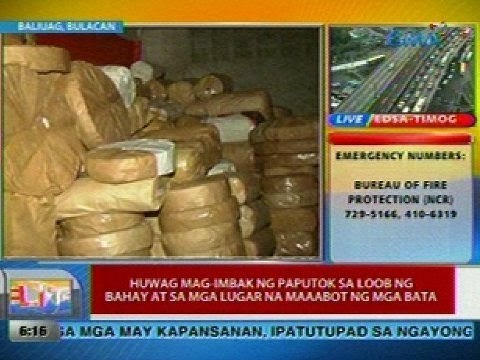 UB: Safety tips sa pagbili at pag-iimbak at pagbebenta ng mga paputok
