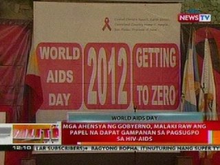 BT: Mga ahensya ng gobyerno, malaki ang papel na dapat gampanan sa pagsugpo ng HIV-AIDS