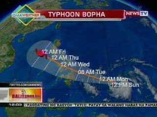 BT: Weather update as of 12:03 p.m. (Nov 2, 2012)