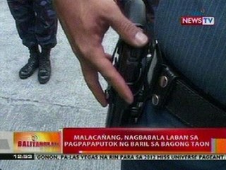 BT: Malacañang, nagbabala laban sa papapaputok ng baril sa bagong taon