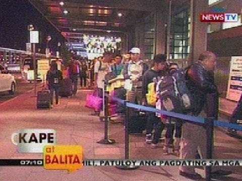 KB: Maraming pasahero, patuloy na dumarating at umaalis sa NAIA para sa Christmas vacation