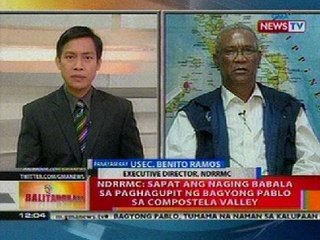 BT: NDRRMC: Sapat ang naging babala sa paghagupit ng Bagyong Pablo sa ComVal
