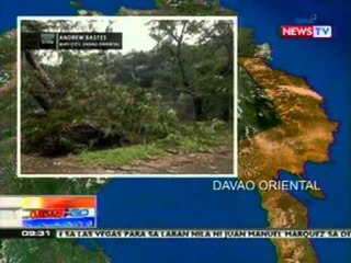 NTG: Pinsala ng bagyong Pablo sa Davao Oriental