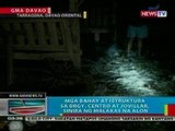 BP: Ilang bahay at istruktura sa Davao Oriental, sinira ng malakas na alon