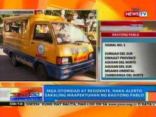 NTG: Bahagyang pagsungit ng panahon, naramdaman sa Sorsogon