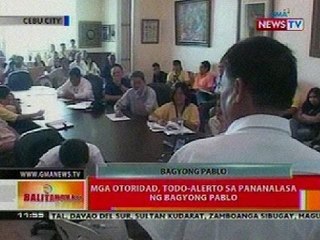 BT: Mga otoridad, todo-alerto sa pananalasa ng Bagyong Pablo