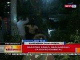 BT: Bagyong Pablo, naglandfall sa Davao Oriental