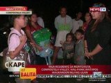 KB: Mga residente ng Montevista, Compostella Valley, nag-panic matapos magkaroon ng pag-ulan