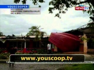 BT: Bayan ng Nabunturan, nakaranas ng matinding hagupit ng bagyong Pablo