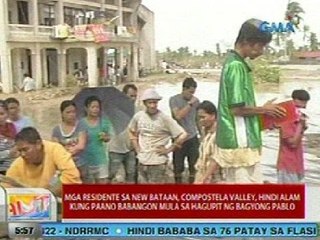 UB: Mga taga New Bataan sa ComVal, 'di alam kung paano babangon mula sa hagupit ni Pablo