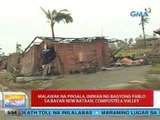 UB: Malawak na pinsala, iniwan ng Bagyong Pablo sa bayan ng New Bataan, Compostela Valley