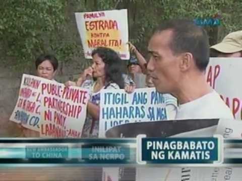 Saksi: Bahay ni Erap sa Maynila, binato ng kamatis ng ilang taga-San Juan
