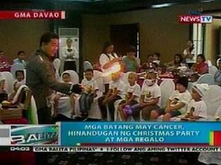 BP: Mga cancer patient sa Davao City, hinandugan ng Christmas party