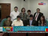 BP: Final report tungkol sa Sin Tax Bill, pinirmahan na ng 11 sa 16 na miyembro ng Bicameral panel