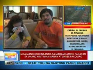 UB: Mga manonood, naantig sa madamdaming panayam sa Unang Hirit nina Manny at Jinkee Paqcuiao