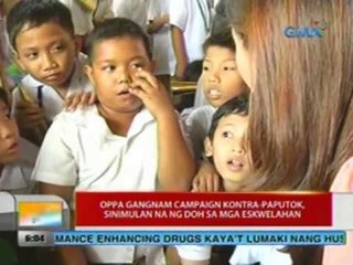 UB: Oppa Gangnam campaign kontra-paputok, sinimulan na ng DOH sa mga eskwelahan