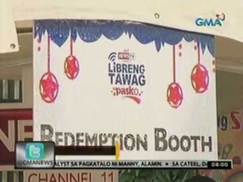24 Oras: 'Libreng Tawag Sa Pasko' booth ng GMA NEWS TV, muling binuksan sa POEA Building