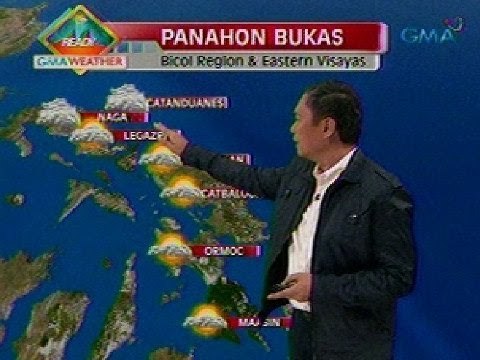 24 Oras: Silangang bahagi ng Luzon at Visayas, magiging maulan