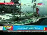 BP: 2 Taiwanese fishing vessel, naaktuhan ng PHL coast guard sa dagat ng Davao Oriental